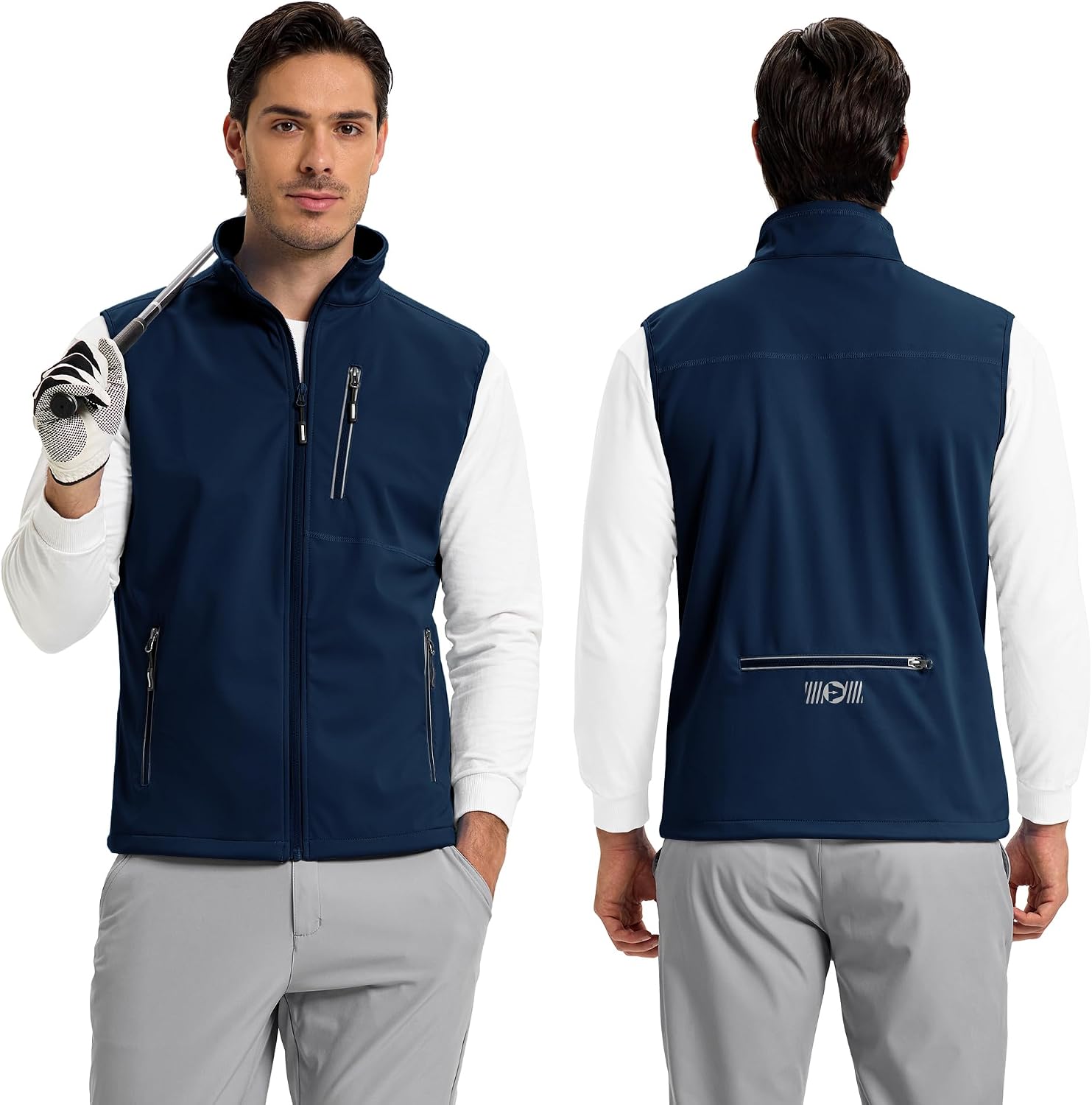 Outdoor Ventures Windproof Softshell Vest Outerwear image 2